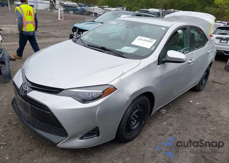 2018 Toyota Corolla Le from USA, damaged, VIN 2T1BURHE5JC007745